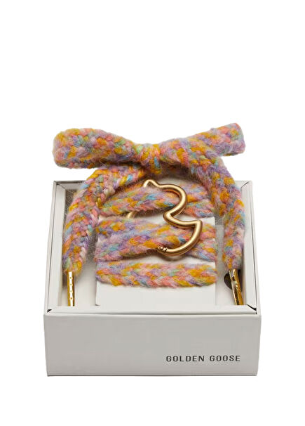 Playful Multicolored Shoelace