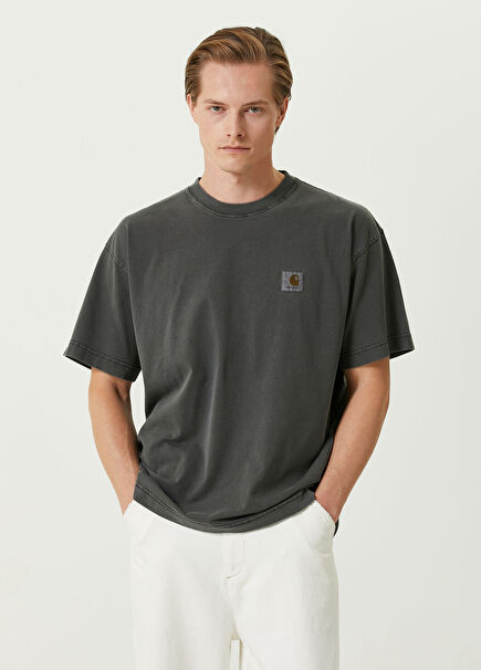 Siyah Logolu T-shirt