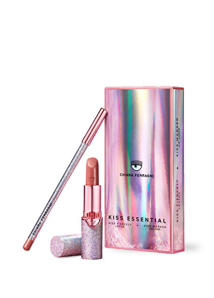 Kiss Essential 05 Gül Nude Dudak Kalemi & Ruj Seti 