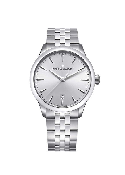 ML-751007SS002130-1 Metalik Gri Çelik Unisex Kol Saati