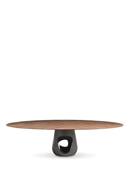 Siyah Ceviz Ahşap Yemek Masası 