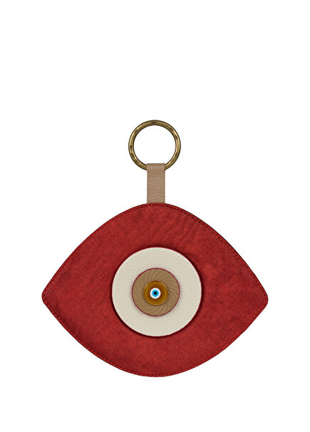 Signature Göz Kutnu Kırmızı Cam Nazarlık