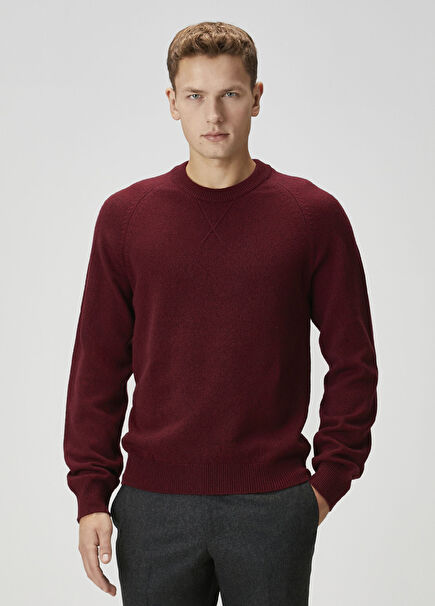 Burgundy Wool Sweater