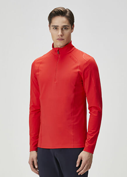 Harry Red Collar Zippered Underwear