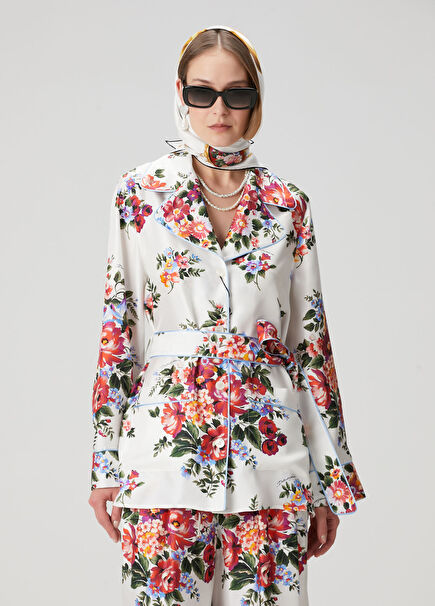 Multicolored Silk Shirt