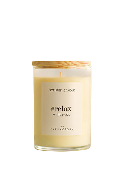 Relax White Musk 350 Gr Candle