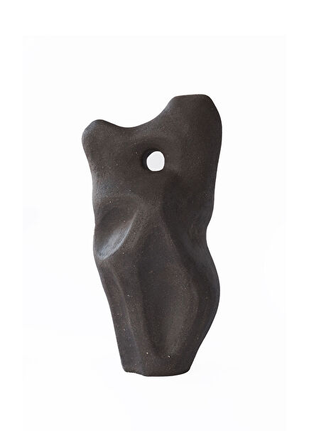 Dialogue Kahverengi Stoneware Dekoratif Obje