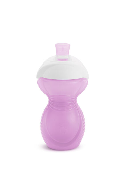 Click Lock™ Mor 9 Ay+ Emzikli Alıştırma Bardağı 266 ml