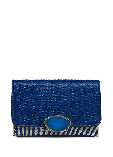 Galia Marina Doğal Akik Taşlı Kadın Çanta