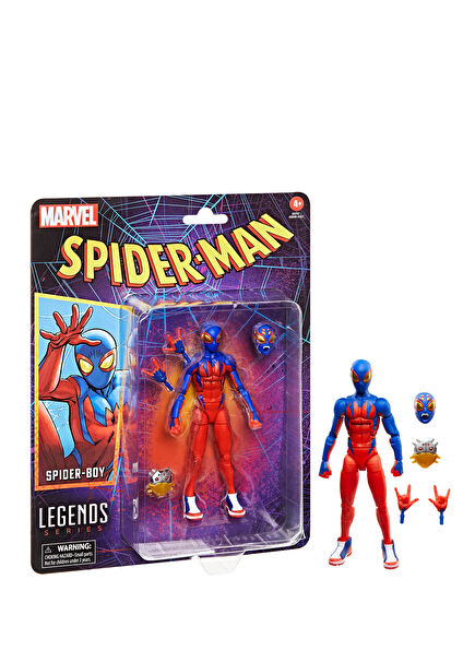 Legends Series Spider-Boy Retro Comics Aksiyon Figürü