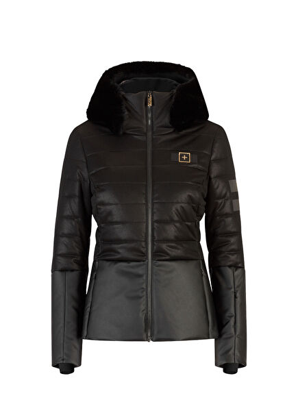 Mont 241 Insulated Jacket Ski Siyah Kadın Kayak Montu