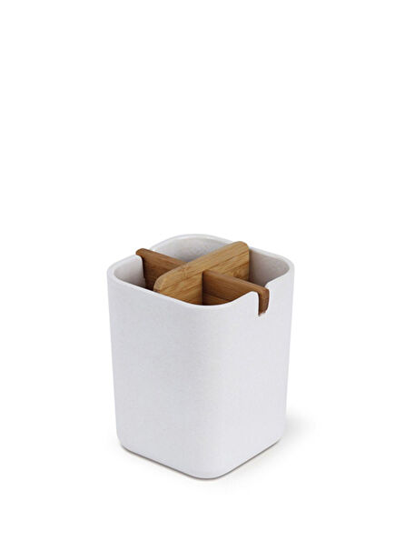 Zen Cup Bamboo Bathroom Organizer