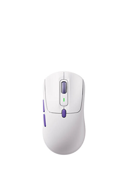 Pulse 01 Beyaz 8K Hz PixArt 3950 Sensör Kablosuz Gaming Mouse