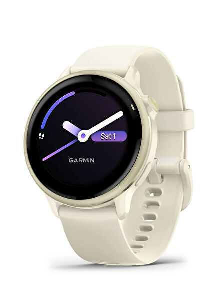 Vivoactive 6 42 mm Lunar Gold Silikon Kayışlı Akıllı Saat