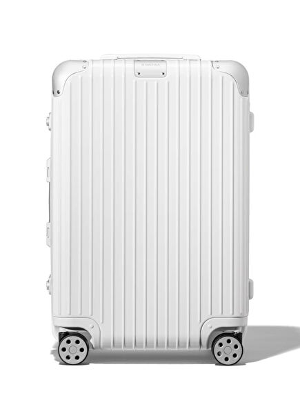Hybrid Check In M White Suitcase