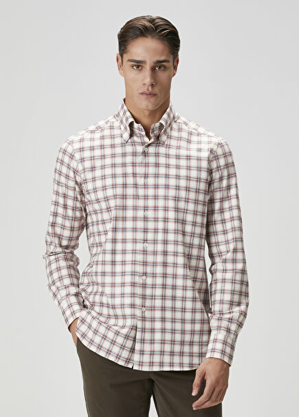 Eros Multicolored Plaid Patterned Shirt