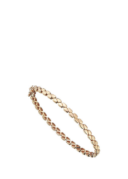 Circular Path 14K Rose Gold Women's Bracelet