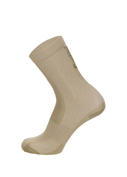 Puro Kahverengi Unisex Bisiklet Çorabı