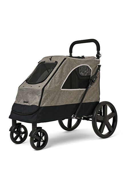 Stroll Grey Cat and Dog Transport Trolley