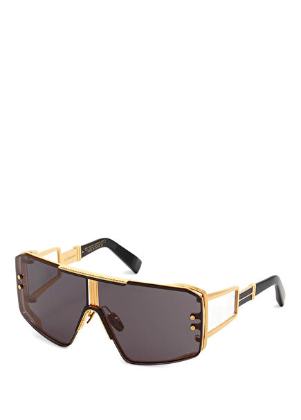 Le Masque BPS-146A Gold Color Acetate Titanium Unisex Sunglasses