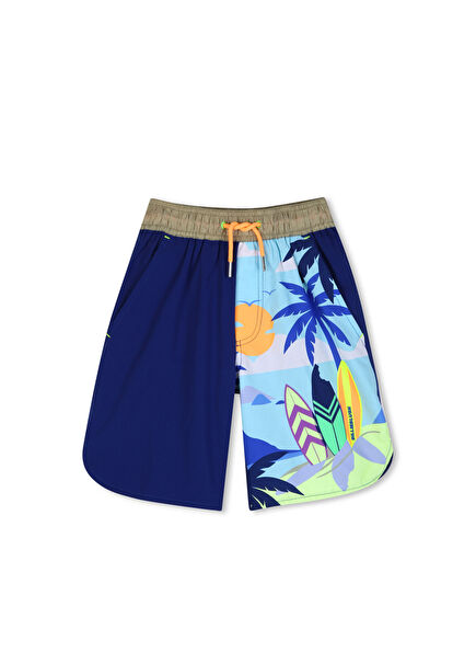 Navy Blue Boys Swimsuit