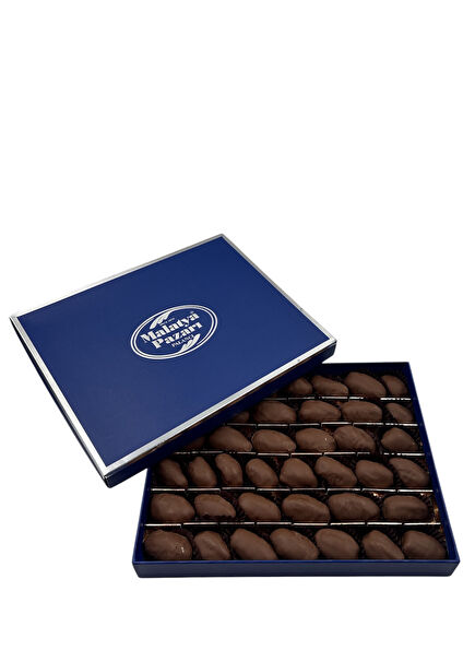 Lacivert Premium Kutulu Çikolata Kaplı Hurma 1000 gr