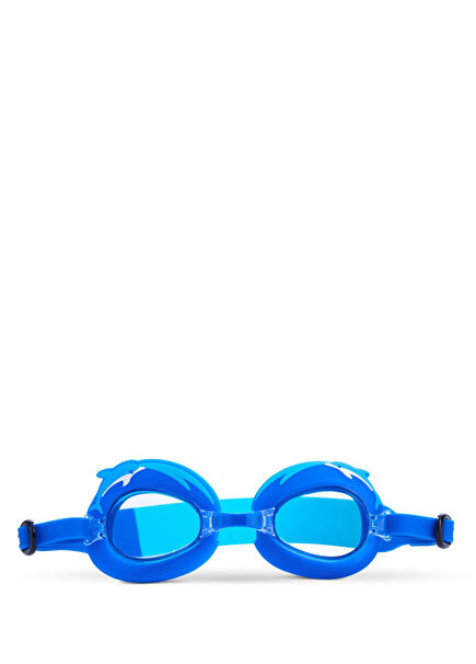 Mini Dolphin Blue Boys' Swim Goggles