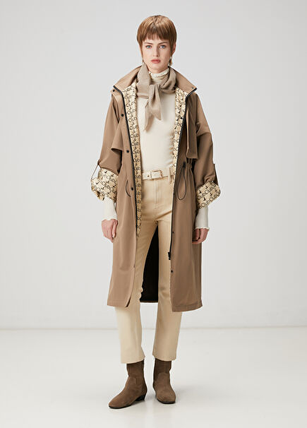 Beige Trench Coat