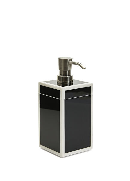 Black White Liquid Soap Dispenser