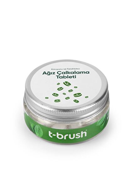 Mint Flavored Fluoride-Free Mouthwash Tablet