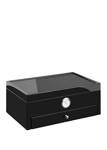 Italy Handmade Roma Collection Special Club Edition Black 100's Humidor Puro Kutusu