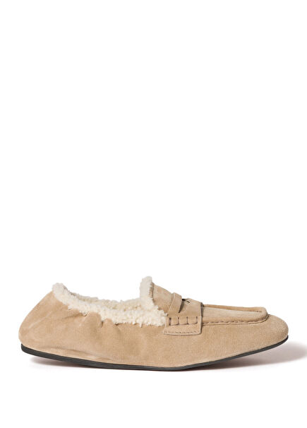 Ruches Suede Women's Loafers