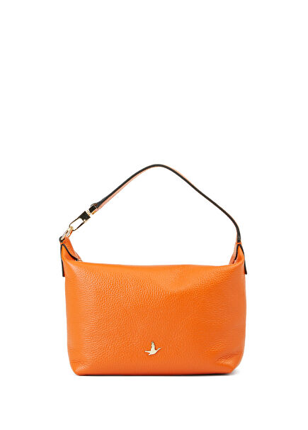 Orange Women's Leather Bag