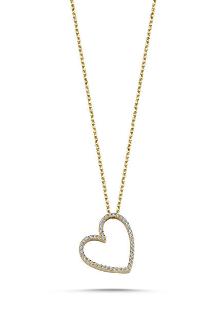 Heart Women Gold Necklace