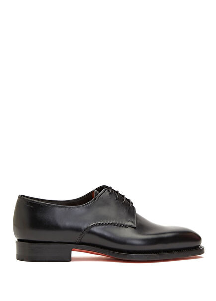 Adrian Black Men's Leather Shoes
