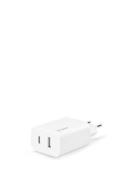 SmartCharger Duo PD USB-C + USB-A 32W Seyahat Hızlı Şarj Aleti 