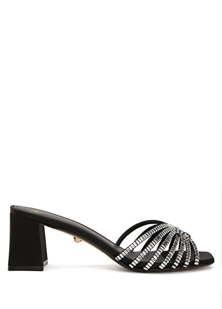 Vittoria Siyah Kadın Terlik