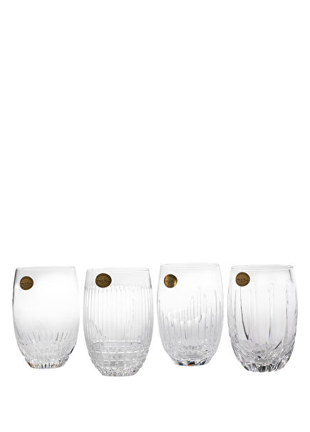 Quattro 4 Pcs Glass Cup Set