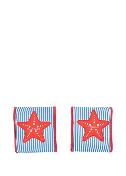 Neoprene Peach Blue Striped Boy's Sleeve