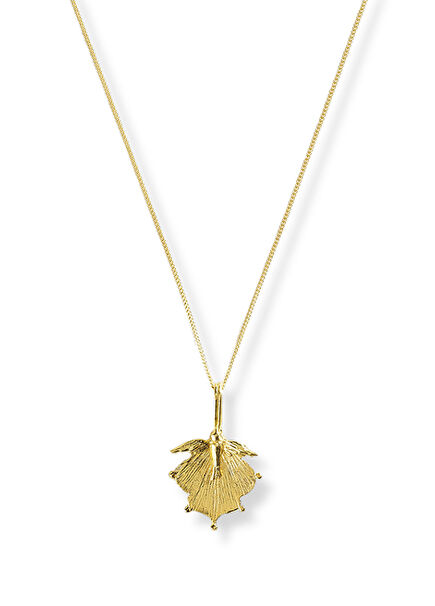 Haberci Kuş Altın Kaplama Kadın Kolye