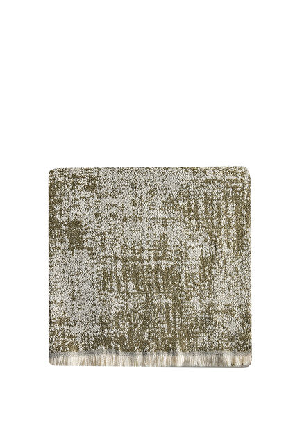 Khaki Maison Pax Throw Single Sofa Cover 140 x 190 cm