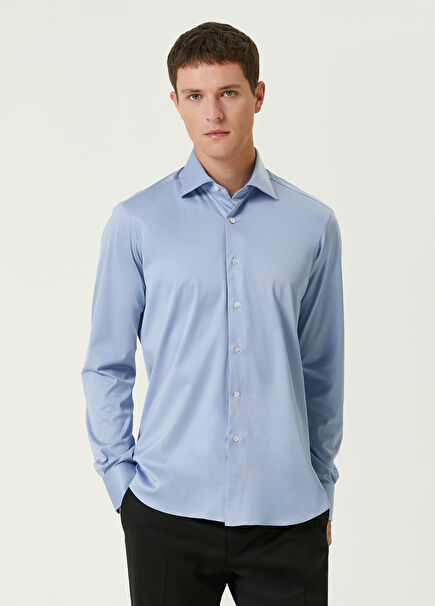 Gabriel Blue Shirt