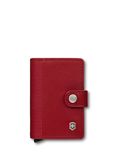 Altius Secrid Kırmızı Erkek Deri Kartlık