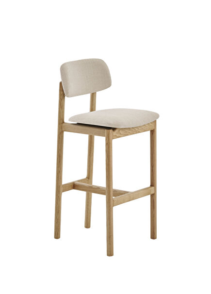 Nigiri Grey Wood Bar Chair