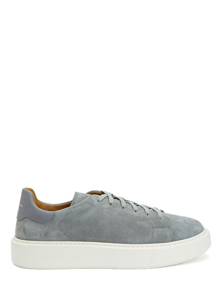 Leone Gri Erkek Süet Sneaker