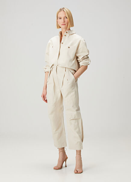 Dark Beige Pants