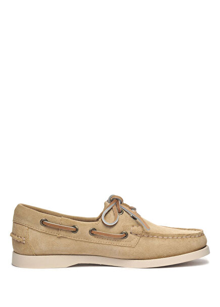 Portland Flesh Beige Women's Suede Loafer