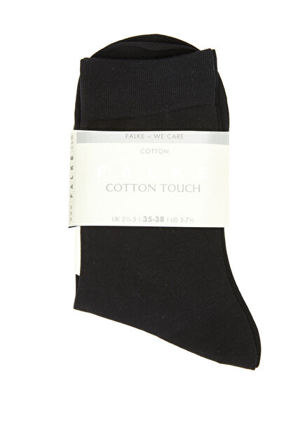 Cotton Touch Siyah Kadın Çorap