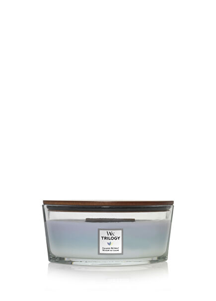 Calming Retreat Multicolored Ellipse Candle 453 g