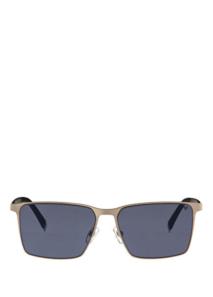 BC 1252 C 2 Dikdörtgen Mat Gümüş Erkek Güneş Gözlüğü